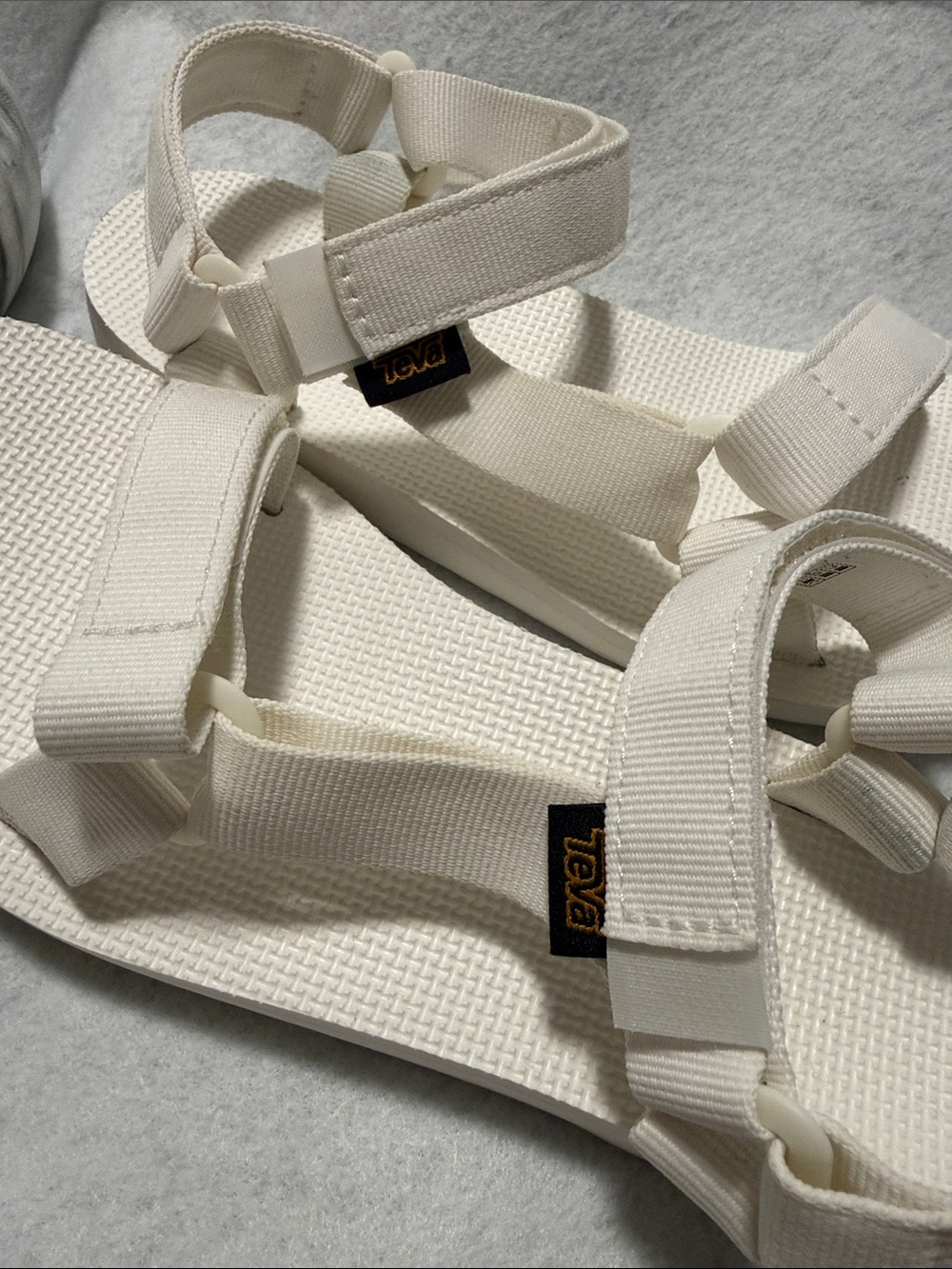 Teva Neutral Cream Sport Sandals for Women 9 - Picture 2 of 7